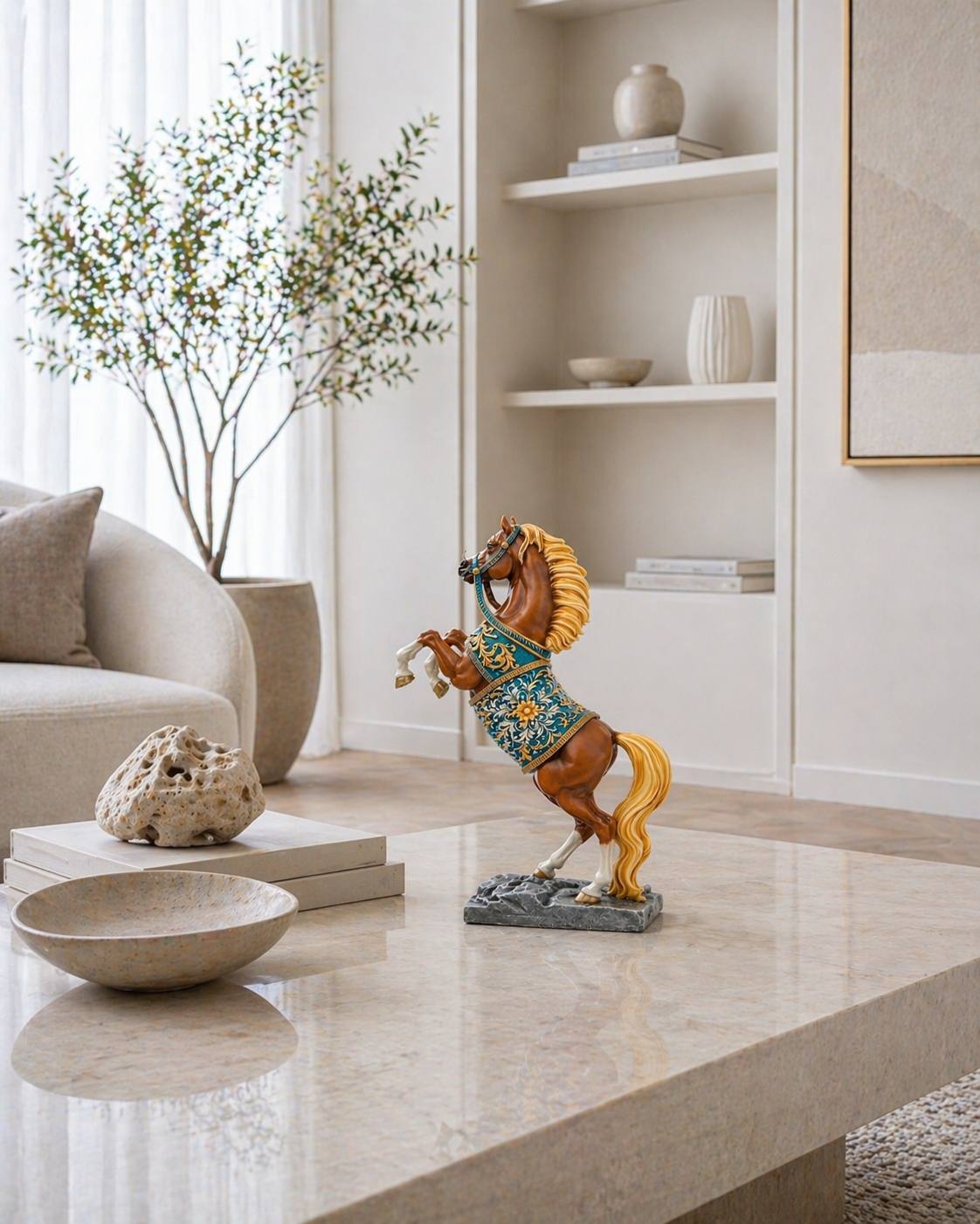Statuetta di cavallo decorativa - foto 6