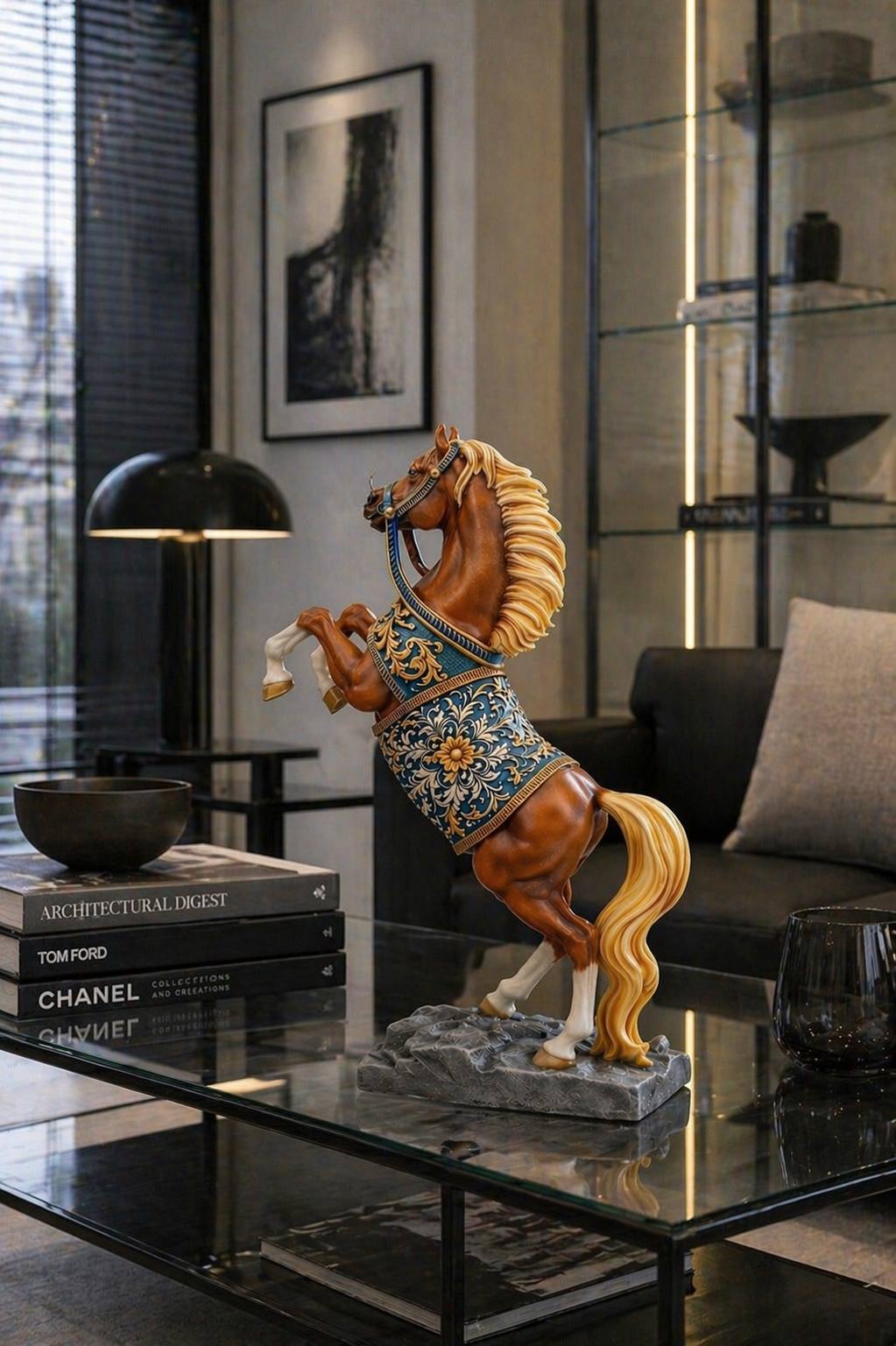Statuetta di cavallo decorativa - foto 7