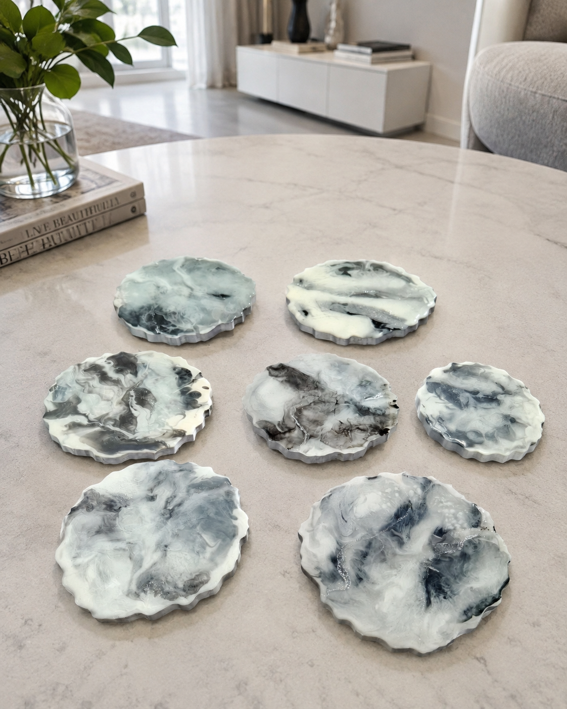 I sottobicchieri decorativi
